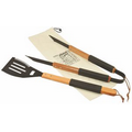 Wood BBQ Set